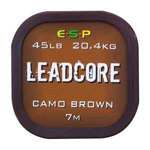 ESP LEADCORE GEAR LINE CAMO BROWN 7M