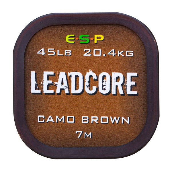 ESP LEADCORE GEAR LINE CAMO BROWN 7M